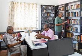 Wi-Fi-enabled library with computer facilities